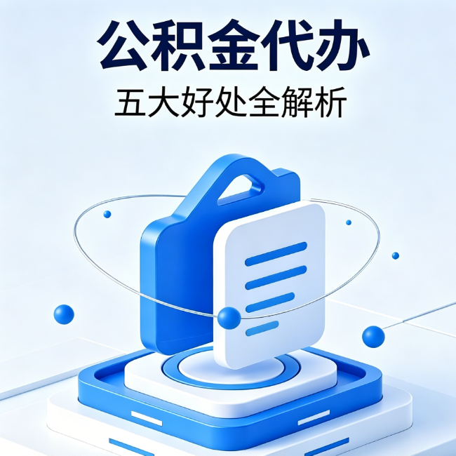 汉中公积金代办到底值不值？这5大好处让你少走弯路